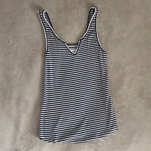 Privacy Please Striped Tank Size M